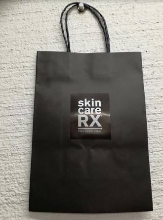 SkincareRX Black Paper Bags x 20 image 0